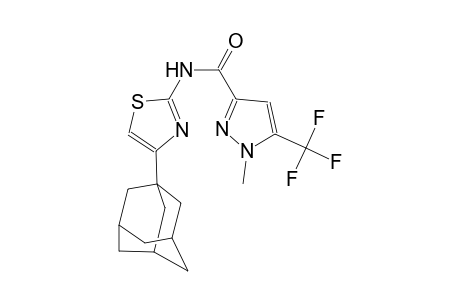 N-[4-(1-adamantyl)-1,3-thiazol-2-yl]-1-methyl-5-(trifluoromethyl)-1H-pyrazole-3-carboxamide