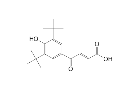 2,6-Di-tert-butyl-4-carboxyacryloyl-phenol