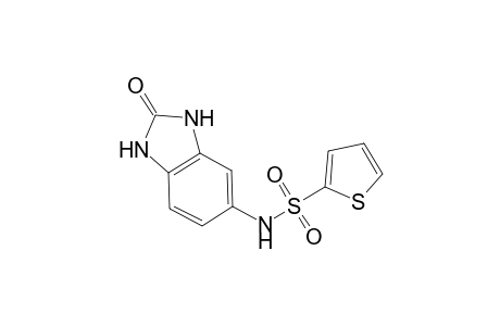 2-Thiophenesulfonamide, N-(2,3-dihydro-2-oxo-1H-1,3-benzimidazol-5-yl)-