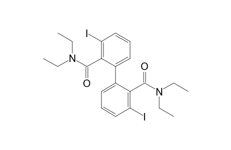 N,N,N',N'-Tetraethyl-3,3'-diiodo-[1,1'-biphenyl]-2,2'-dicarboxamide