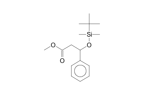 Methyl 3-([tert-butyl(dimethyl)silyl]oxy)-3-phenylpropanoate