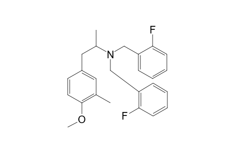 3-Me-4-MA N,N-bis(2-fluorobenzyl)
