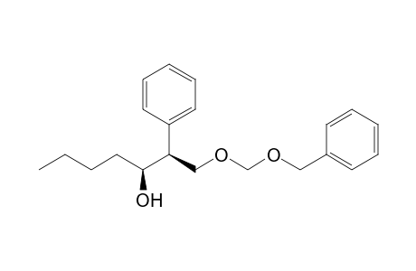 (2S,3S)-1-[(Benzyloxy)methoxy]-2-phenylheptan-3-ol