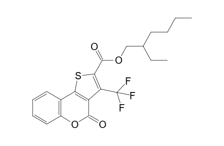 2-Ethylhexyl 4-oxo-3-(trifluoromethyl)-4H-thieno[3,2-c]chromene-2-carboxylate