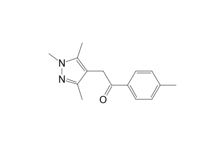 1-(4-Methylphenyl)-2-(1,3,5-trimethyl-4-pyrazolyl)ethanone