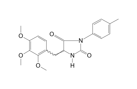 3-p-TOLYL-5-(2,3,4-TRIMETHOXYBENZYLIDENE)HYDANTOIN