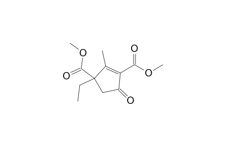 3-Ethyl-2-methyl-5-oxocyclopent-1-ene-1,3-dicarboxylic acid Dimethyl ester