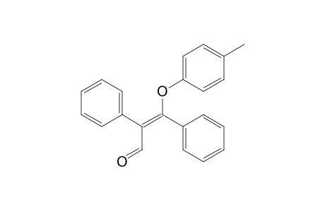 (E)-.alpha.-Phenyl-.beta.-(p-methylphenoxy)cinnamaldehyde