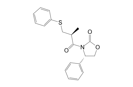 (4S)-N-[(2S)-2-Methyl-3-phenylthiopropanoyl]-4-phenyloxazolidin-2-one