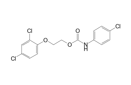 2-(2,4-dichlorophenoxy)ethanol, p-chlorocarbanilate