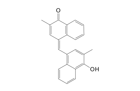 4,4'-bis(2'-Methyl-1-oxo-1-dehydronaphthyl)methylene