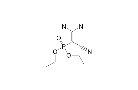 (2,2-DIAMINO-1-CYANOETHENYL)-PHOSPHONIC-ACID-DIETHYLESTER