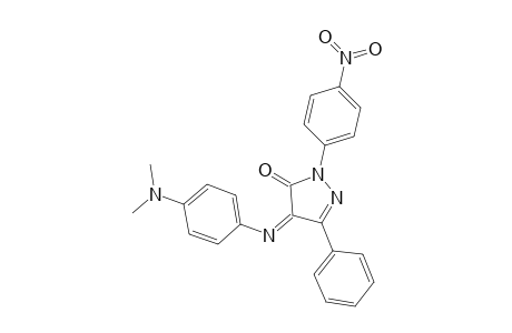 1-(4'-Nitrophenyl)-4-(4"-N,N-dimethylaminophenyl)imino-3-phenyl-4,5-dihydro-5-oxopyrazole