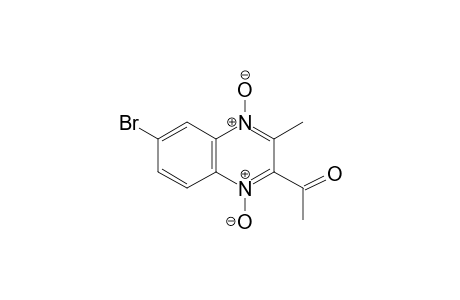 1-(6-Bromo-3-methyl-1,4-dioxido-2-quinoxalinyl)ethanone