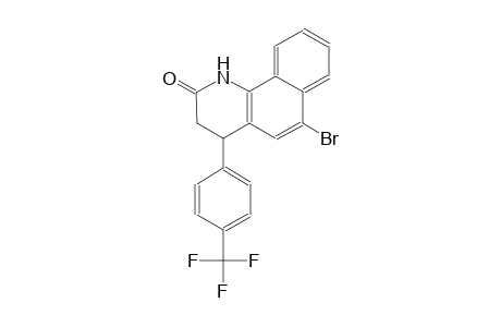 benzo[h]quinolin-2(1H)-one, 6-bromo-3,4-dihydro-4-[4-(trifluoromethyl)phenyl]-