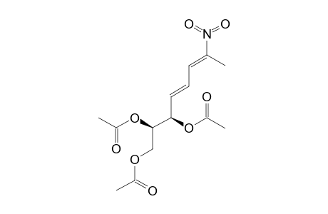 (2E,4E)-6,7,8-TRI-O-ACETYL-1,2,3,4,5-PENTADEOXY-2-NITRO-D-THREO-OCT-2,4-DIENITOL