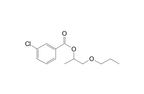 1-Propoxypropan-2-yl 3-chlorobenzoate