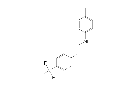 4-Methyl-N-{2-[4-(trifluoromethyl)phenyl]ethyl}aniline