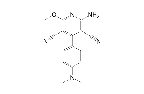 2-Amino-4-[4-(dimethylamino)phenyl]-6-methoxy-3,5-pyridinedicarbonitrile