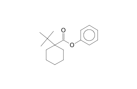 Phenyl 1-tert-butyl-1-cyclohexanecarboxylate