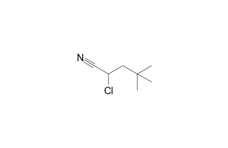 2-Chloro-4,4-dimethylpentanenitrile