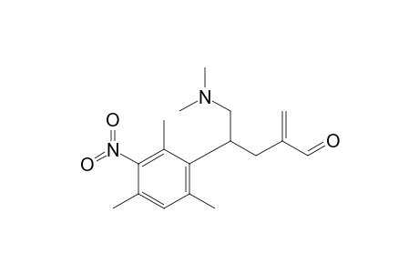 .gamma.-[(Dimethylamino)methyl]-2,4,6-trimethyl-.alpha.-methylidene-3-nitrobenzenebutanal