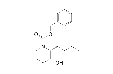 (R,R)-1-(Benzyloxycarbonyl)-2-butylpiperidine-3-ol