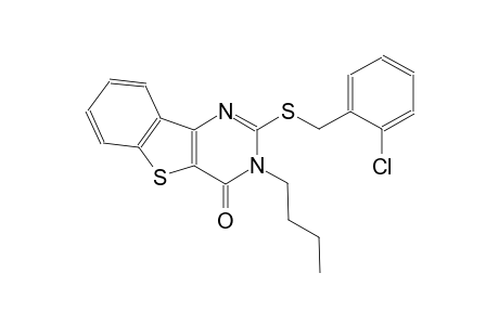 3-butyl-2-[(2-chlorobenzyl)sulfanyl][1]benzothieno[3,2-d]pyrimidin-4(3H)-one