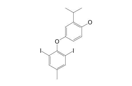 2-Isopropyl-4-(2,6-dijodo-4-methylphenoxy)-phenol