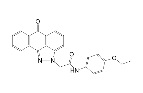 N-(4-ethoxyphenyl)-2-(6-oxodibenzo[cd,g]indazol-2(6H)-yl)acetamide
