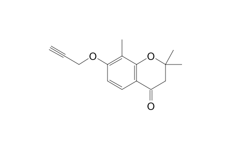 7-[Propargyloxy]-2,2,8-trimethyl-4-chromanone