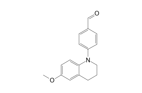 Benzaldehyde, 4-(3,4-dihydro-6-methoxy-1(2H)-quinolinyl)-