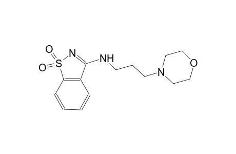 N-[3-(4-morpholinyl)propyl]-1,2-benzisothiazol-3-amine 1,1-dioxide