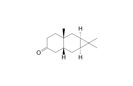 (-)-1a alpha, 2,2a beta, 5,6,6a beta, 7,7a alpha-octahydro-1,1,6a-trimethyl-1H-cyclopropa[b]naphthalen-4(3H)-one