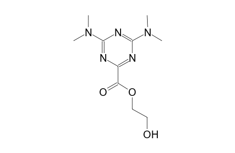 2-hydroxyethyl 4,6-bis(dimethylamino)-1,3,5-triazine-2-carboxylate