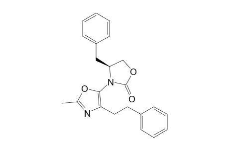 5-((4S)-4-Benzyl-2-oxo-3-oxazolidinyl)-2-methyl-4-(2-phenylethyl)oxazole