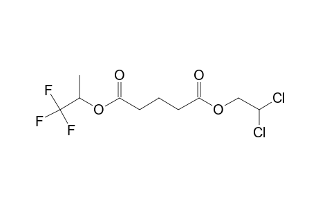 Glutaric acid, 2,2-dichloroethyl 1,1,1-trifluoroprop-2-yl ester