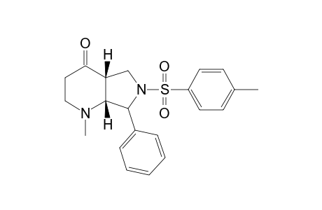 (4aR,7aR)-1-Methyl-7-phenyl-4-oxo-6-tosyloctahydro-1H-pyrrolo[3,4-b]pyridine