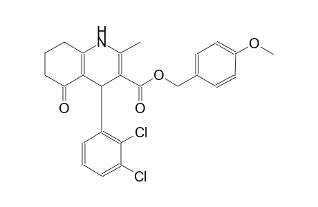 3-quinolinecarboxylic acid, 4-(2,3-dichlorophenyl)-1,4,5,6,7,8-hexahydro-2-methyl-5-oxo-, (4-methoxyphenyl)methyl ester