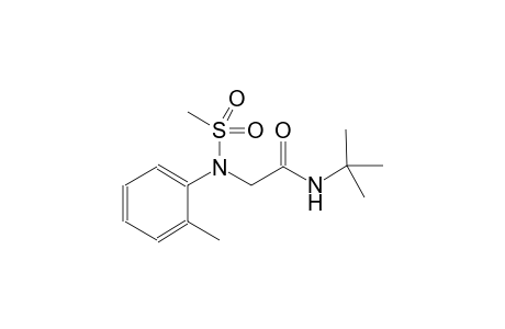 N-(tert-butyl)-2-[2-methyl(methylsulfonyl)anilino]acetamide