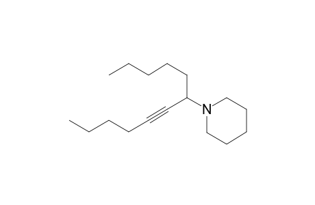 1-(Dodec-7-yn-6-yl)piperidine