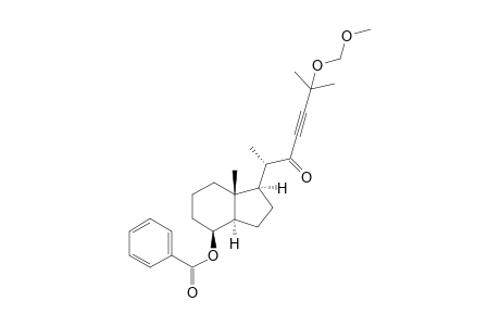 de-a,b-8.beta.-(benzoyloxy)-25-[(methoxymethyl)oxy]-cholest-23-yn-22-one