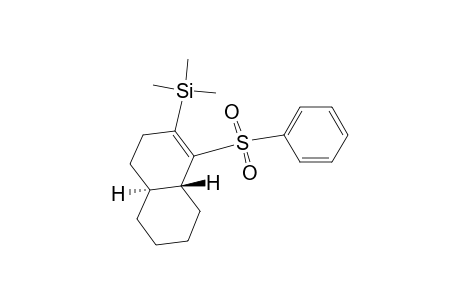 [(4aS,8aR)-1-(benzenesulfonyl)-3,4,4a,5,6,7,8,8a-octahydronaphthalen-2-yl]-trimethyl-silane