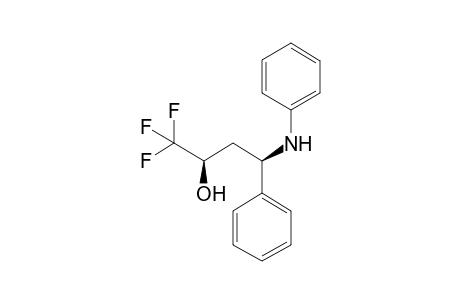 (2R*,4R*)-4-Anilino-1,1,1-trifluoro-4-phenylbutan-2-ol