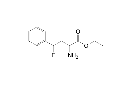 Ethyl 2-amino-4-fluoro-4-phenylbutanoate