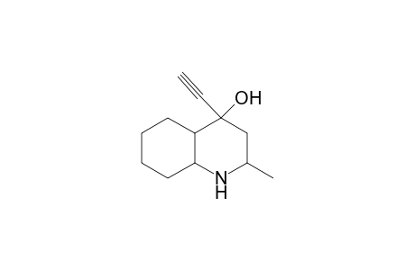 4-Ethynyl-2-methyldecahydro-4-quinolinol