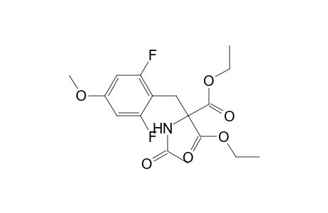 Diethyl-2-Acetamido-2-(2,6-difluoro-4-methoxybenzyl)-malonate