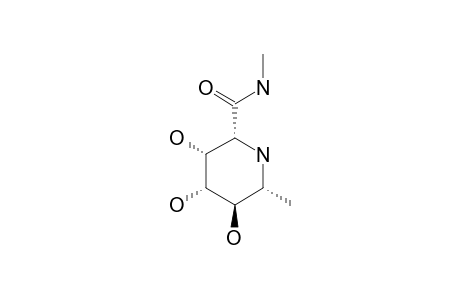 2,6,7-TRIDEOXY-2,6-IMINO-N-METHYL-L-GLYCERO-L-GALACTO-HEPTONAMIDE