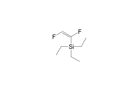 Silane, (1,2-difluoroethenyl)triethyl-, (Z)-
