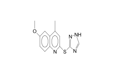 2-(1H-1,2,4-triazol-3-ylthio)-4-methyl-6-methoxyquinoline